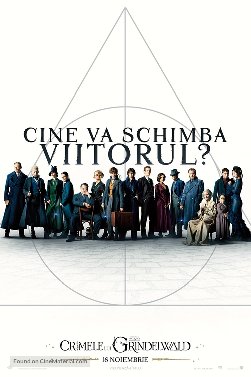 Fantastic Beasts: The Crimes of Grindelwald - Romanian Movie Poster