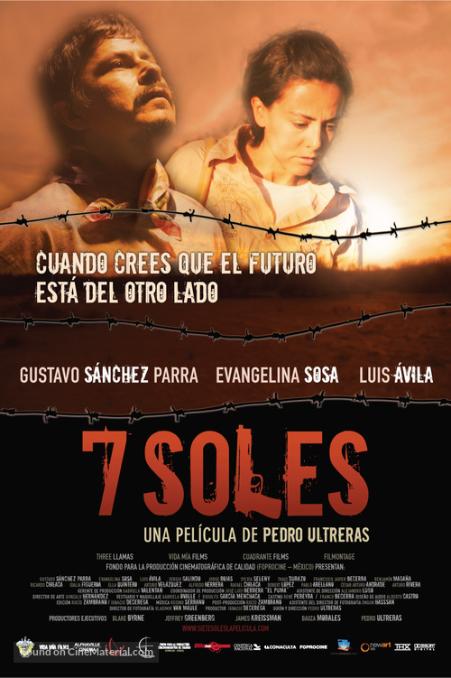 7 soles - Mexican Movie Poster