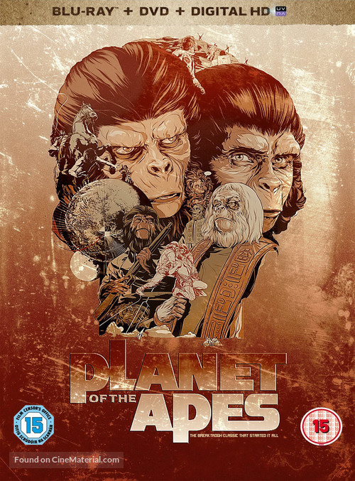 Planet of the Apes - British Movie Cover