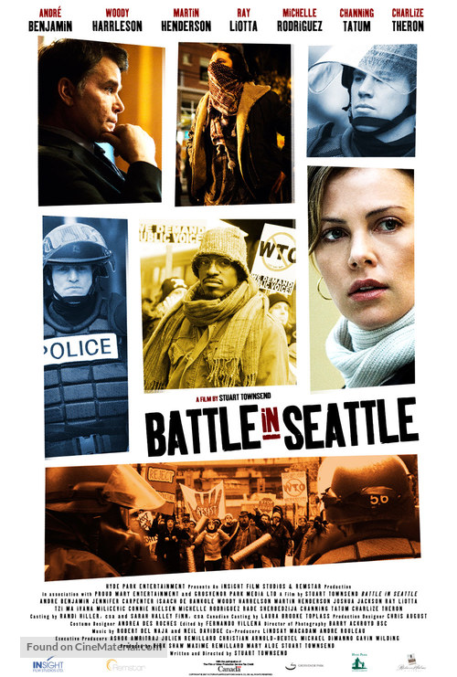 Battle in Seattle - Canadian Movie Poster