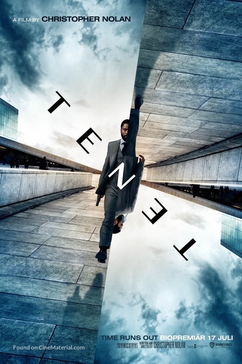 Tenet - Swedish Movie Poster