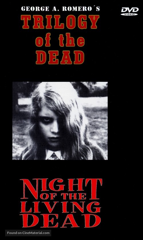 Night of the Living Dead - German DVD movie cover