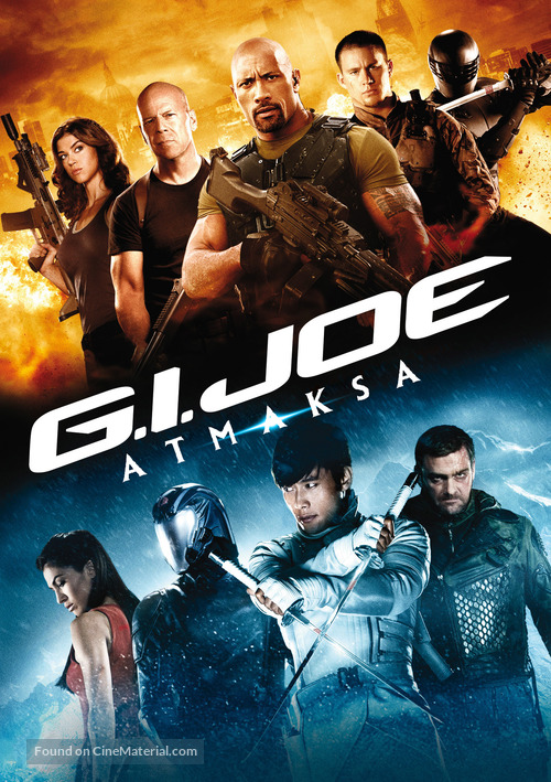 G.I. Joe: Retaliation - Latvian Movie Cover