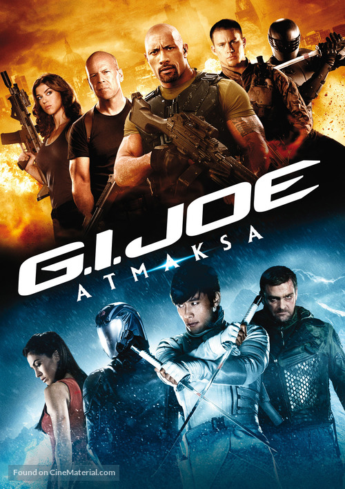 G.I. Joe: Retaliation - Latvian Movie Cover