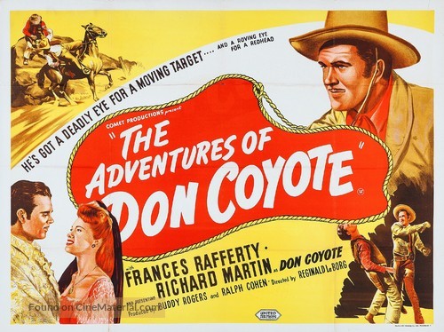 The Adventures of Don Coyote - British Movie Poster