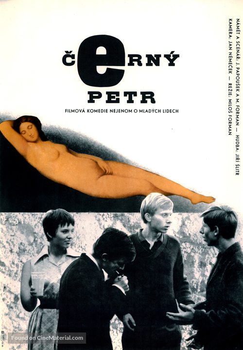 Cern&yacute; Petr - Czech Movie Poster
