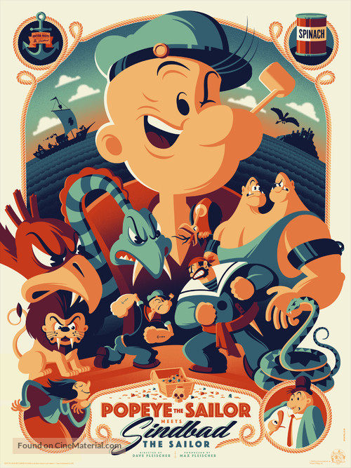 Popeye the Sailor Meets Sindbad the Sailor - poster