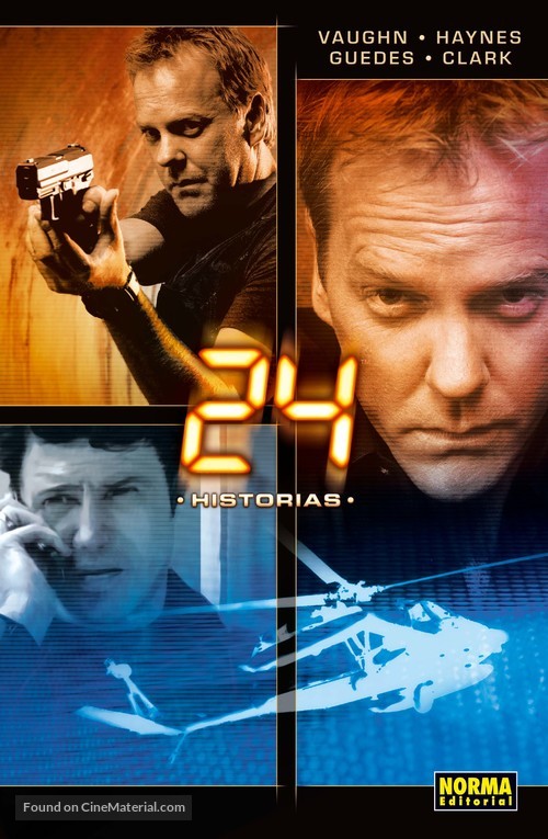 &quot;24&quot; - Spanish DVD movie cover