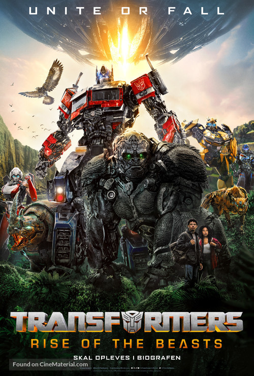 Transformers: Rise of the Beasts - Danish Movie Poster