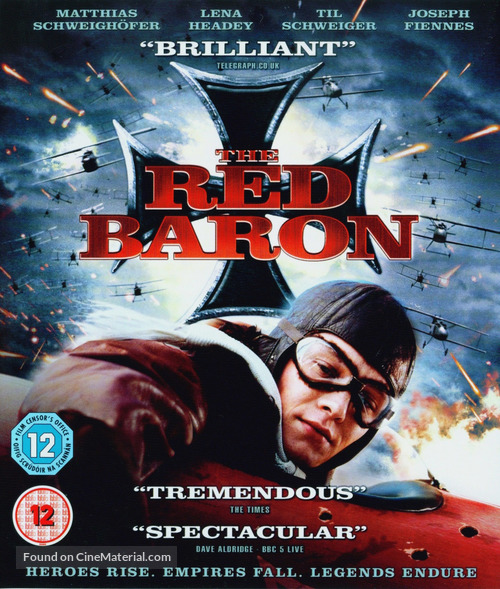 Der rote Baron - British Movie Cover