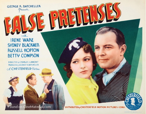 False Pretenses - Movie Poster