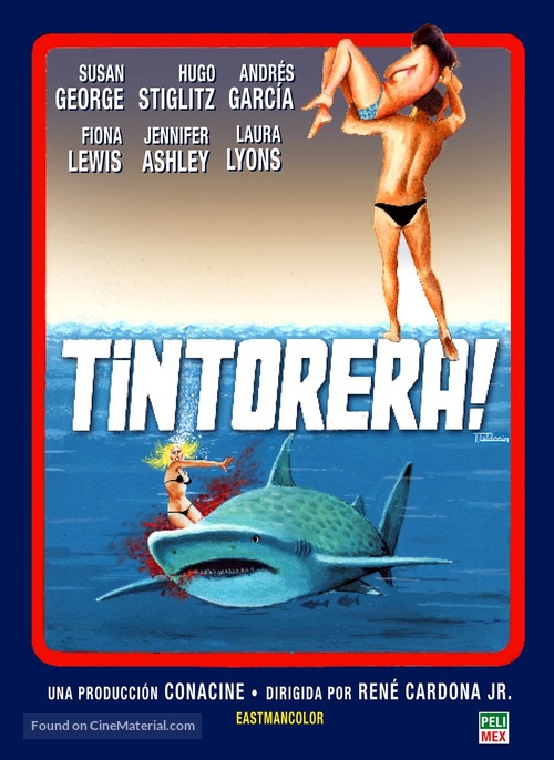 &iexcl;Tintorera! - Mexican Movie Poster