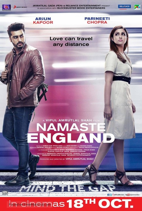 Namastey England - Indian Movie Poster