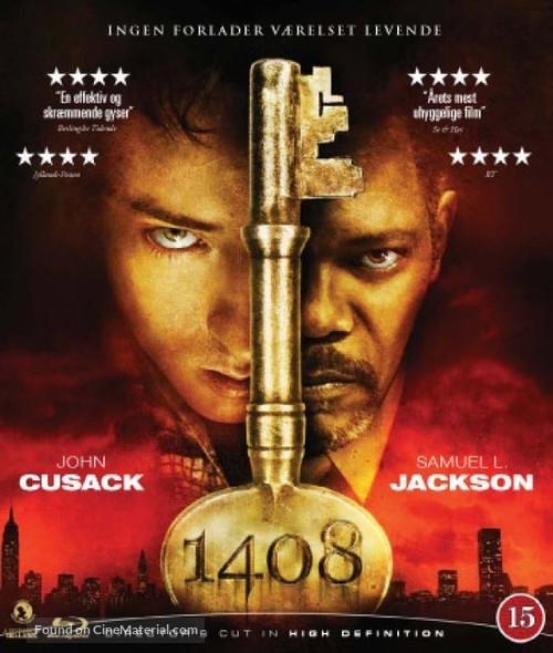 1408 - Danish Blu-Ray movie cover