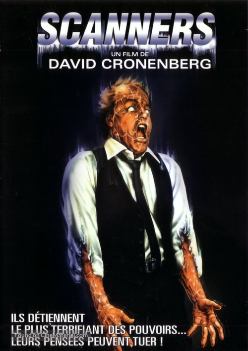 Scanners - French DVD movie cover