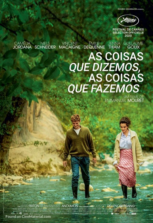 Les choses qu&#039;on dit, les choses qu&#039;on fait - Portuguese Movie Poster