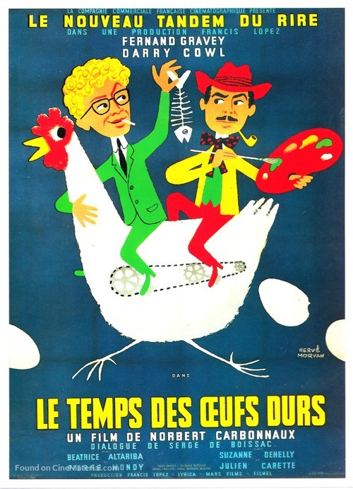 Le temps des oeufs durs - French Movie Poster