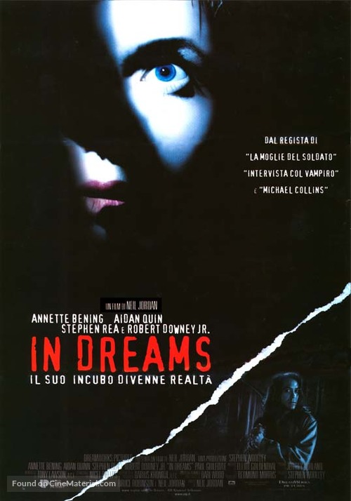 In Dreams - Italian Movie Poster
