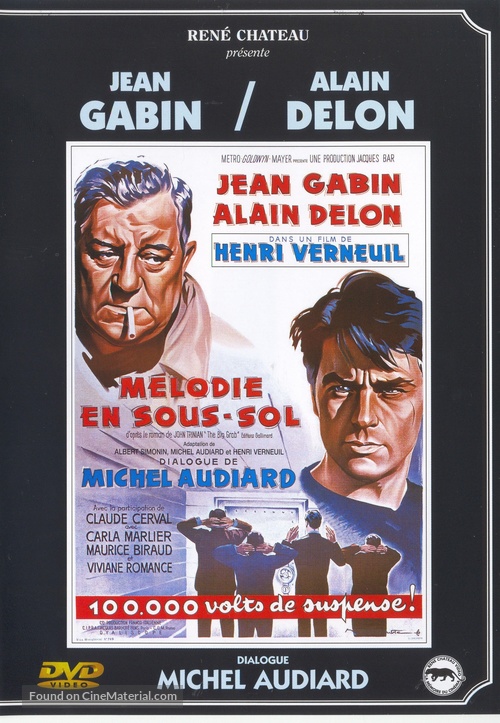 M&eacute;lodie en sous-sol - French DVD movie cover