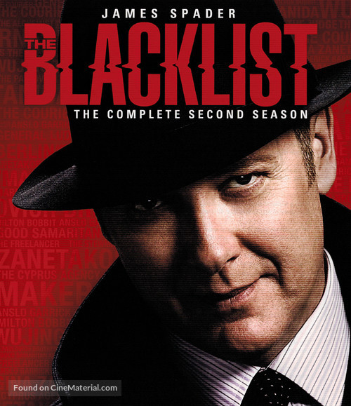 &quot;The Blacklist&quot; - Blu-Ray movie cover