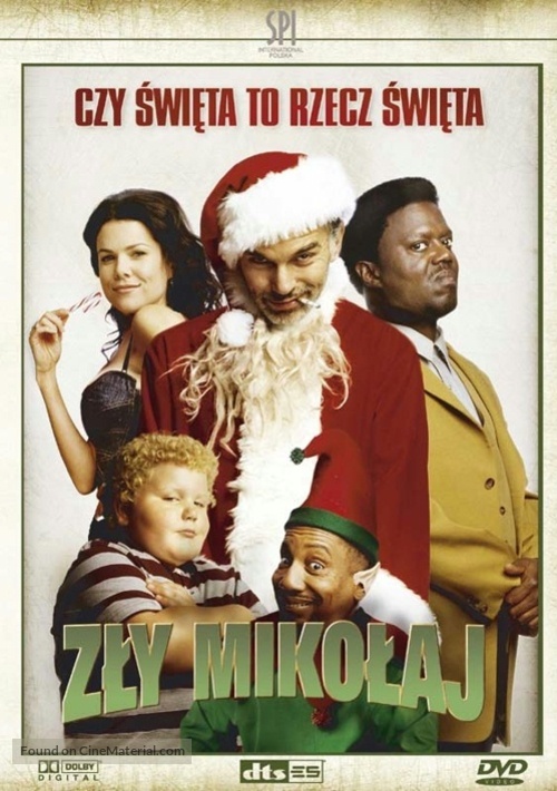 Bad Santa - Polish DVD movie cover