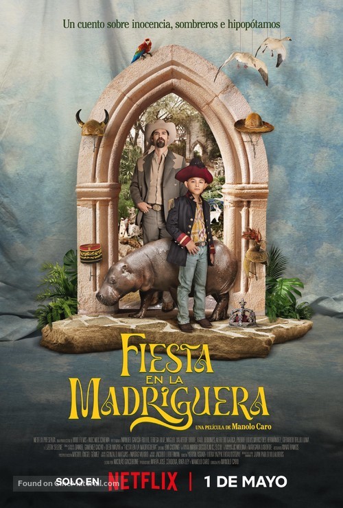 Fiesta en la madriguera - Mexican Movie Poster