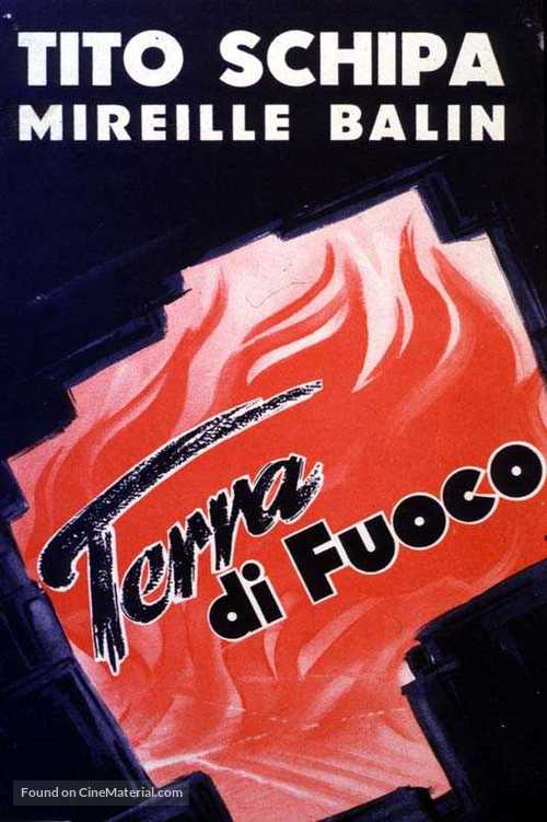 Terra di fuoco - Italian Movie Poster