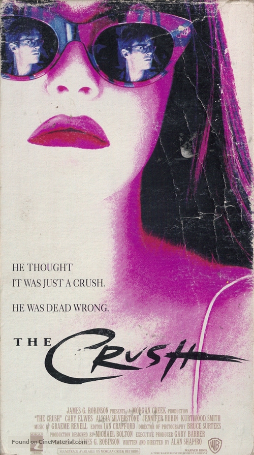 The Crush - VHS movie cover