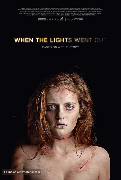 When the Lights Went Out - British Movie Poster