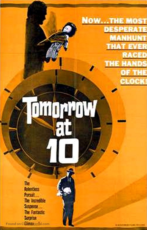 Tomorrow at Ten - British Movie Poster