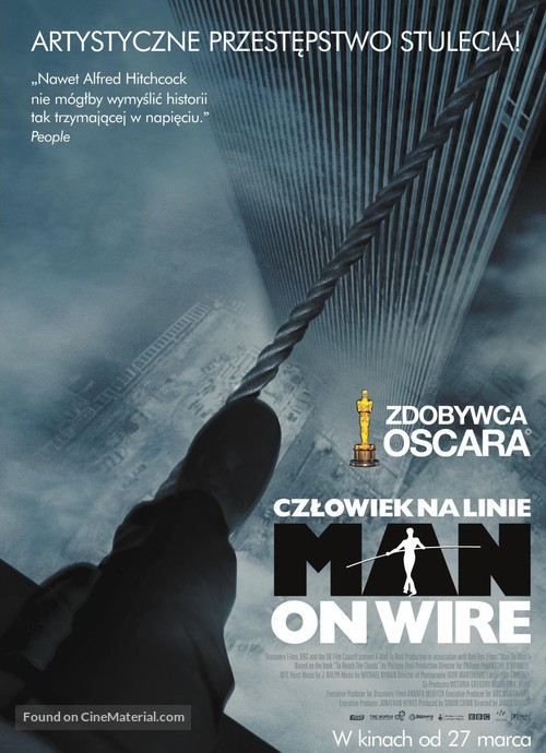 Man on Wire - Polish Movie Poster