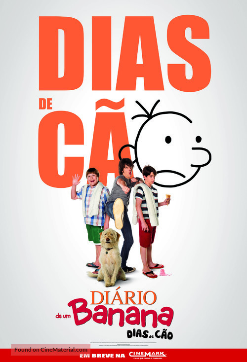 Diary of a Wimpy Kid: Dog Days - Brazilian Movie Poster