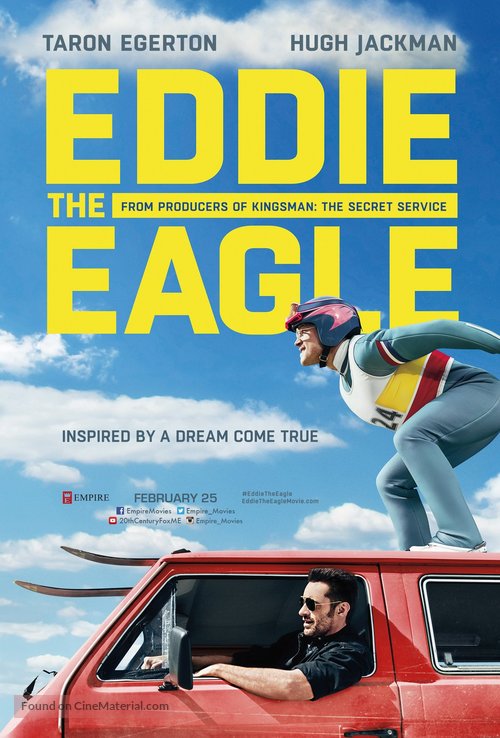 Eddie the Eagle - Lebanese Movie Poster