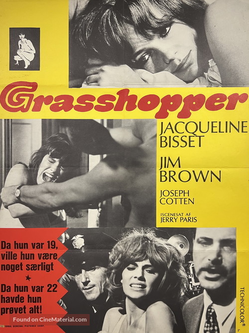 The Grasshopper - Danish Movie Poster