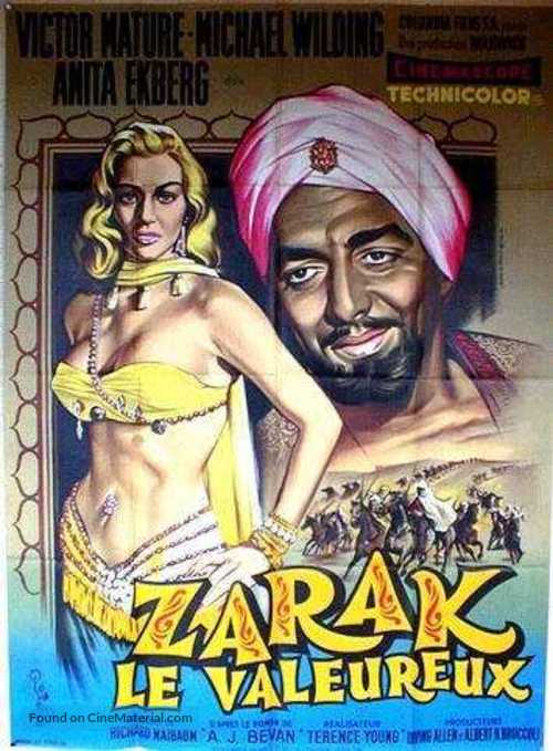 Zarak - French Movie Poster