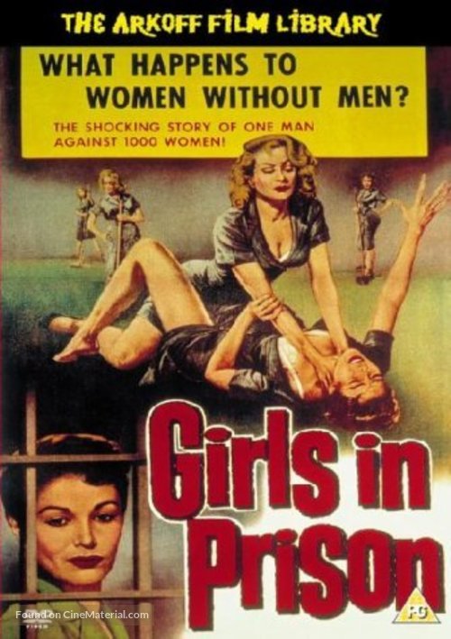 Girls in Prison - British DVD movie cover