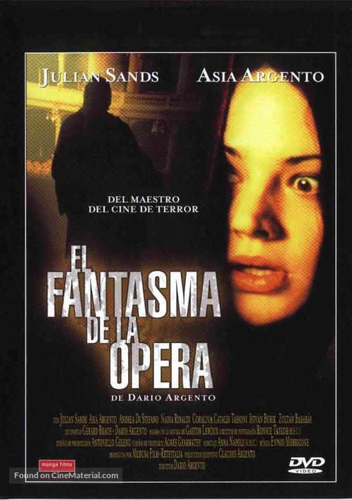 Il fantasma dell&#039;opera - Spanish DVD movie cover