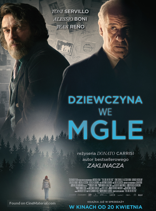 La ragazza nella nebbia - Polish Movie Poster
