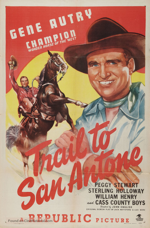 Trail to San Antone - Movie Poster