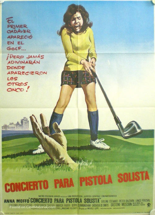 Concerto per pistola solista - Spanish Movie Poster