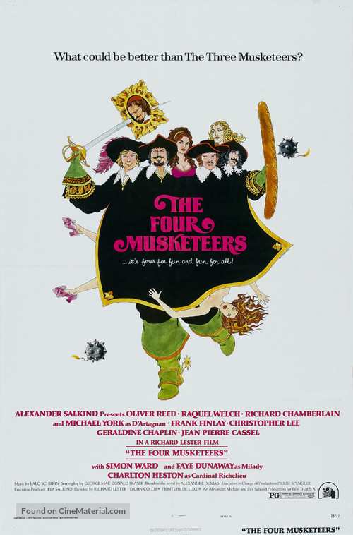 The Four Musketeers - Movie Poster