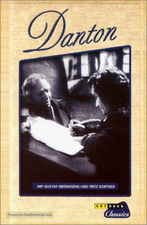 Danton - German Movie Poster