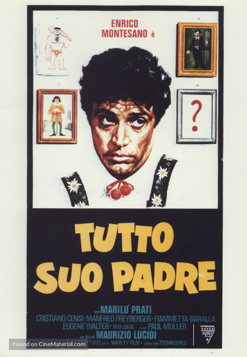 Tutto suo padre - Italian Movie Poster