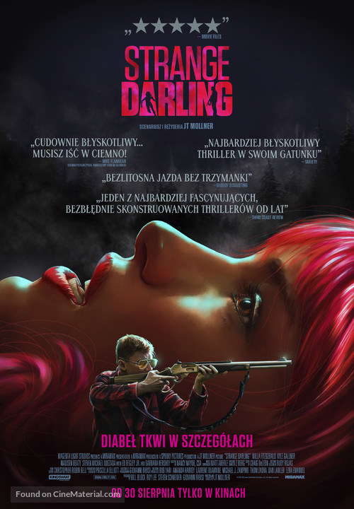 Strange Darling - Polish Movie Poster