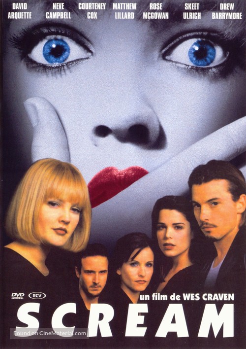 Scream - French DVD movie cover