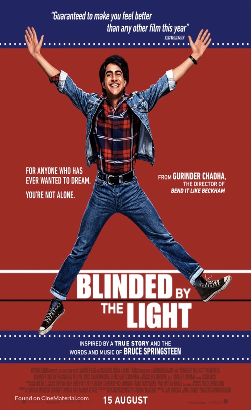 Blinded by the Light - Singaporean Movie Poster