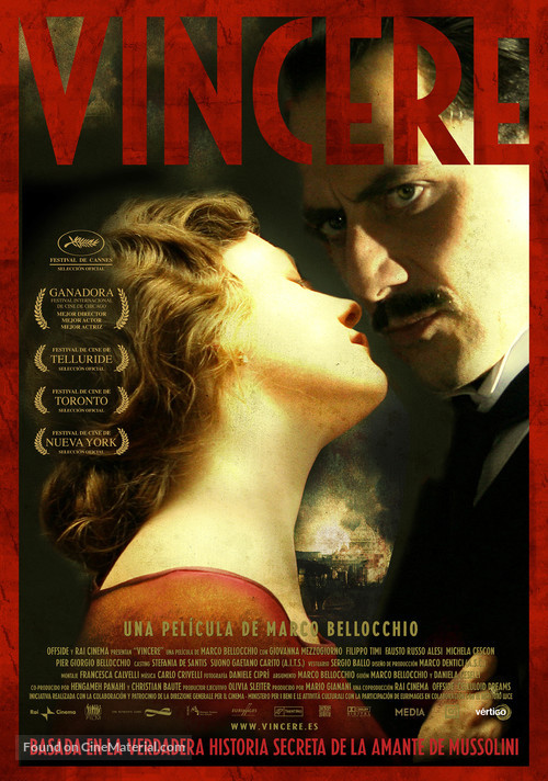 Vincere - Spanish Movie Poster