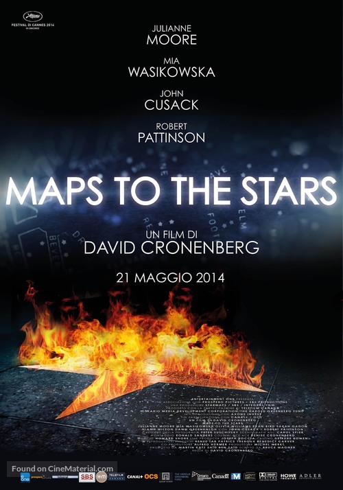 Maps to the Stars - Italian Movie Poster