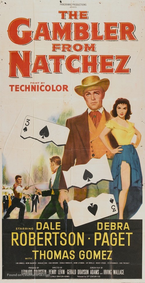 The Gambler from Natchez - Movie Poster