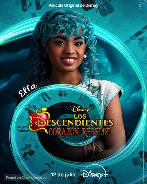 Descendants: The Rise of Red - Spanish Movie Poster